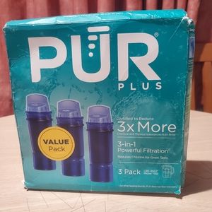 New 3 Pack of  Pur Plus Filters